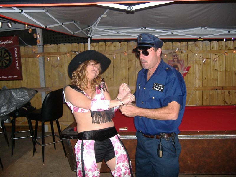 Atlanta GA The Seven Band Performing dance cover at Fat Daddys in Athens GA on Halloween 2008