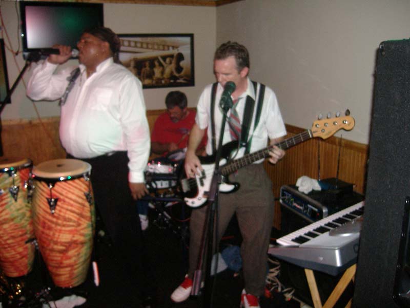 Atlanta GA The Seven Band Performing dance cover at Fat Daddys in Athens GA on Halloween 2008